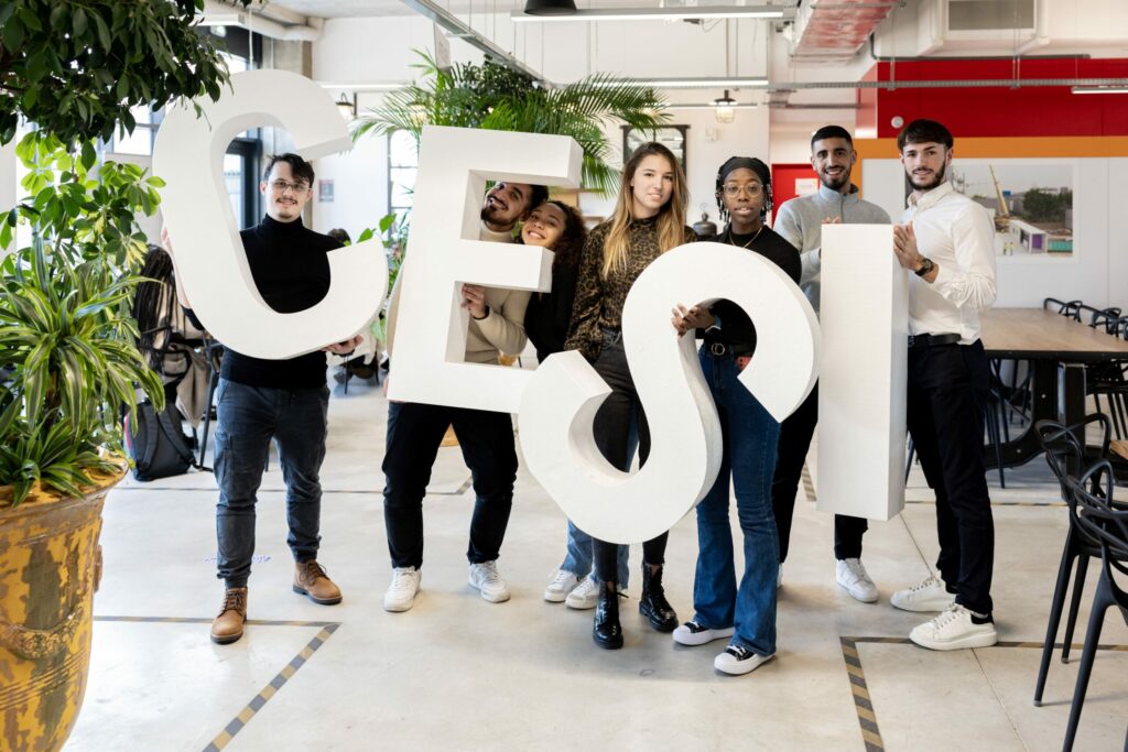 élèves de l'école d'ingénieurs CESI Nanterre