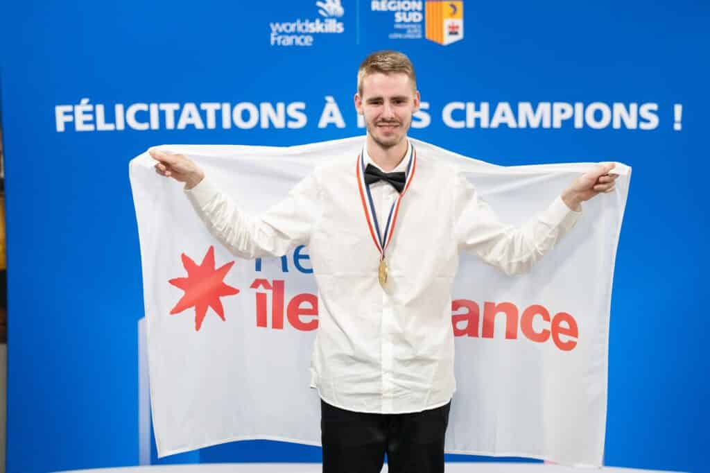 Titouan Jacquemart, apprenti à CESI Nanterre décroche la médaille d'or au concours WorldSkills 2025
