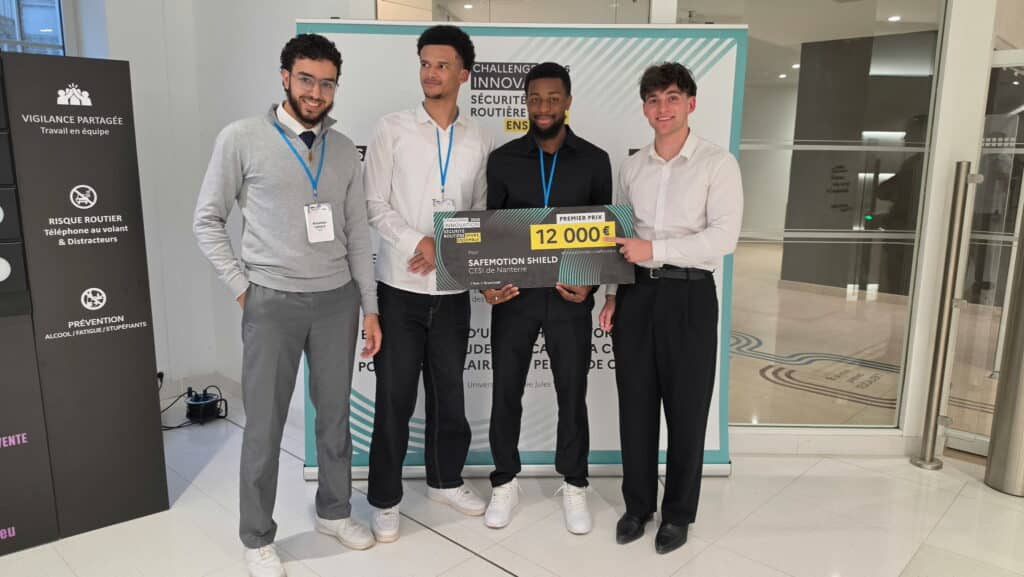 étudiants CESI Nanterre prix innovation sécurité routière édition 2026